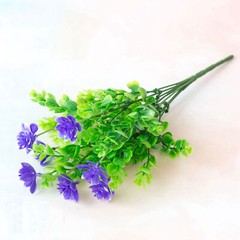 US 4/10pcs Faux Plastic Greenery Shrubs Plants for Home Garden Decor Party/Shop