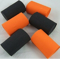 Clikkabox -6 Dark Blue Wide Crepe paper Streamers 80mm x 10m quauliy decoration