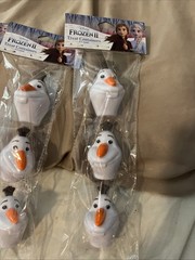 Disney Frozen Olaf Easter Egg Treat Containers 3 Count Cake Toppers Lot Of 4