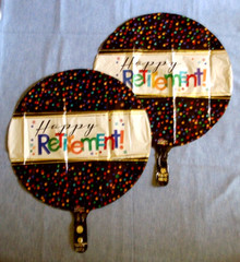 Set- RETIREMENT 18″ Used Foil Balloons- Upcycle Crafts Party Signs Gift Wrap etc