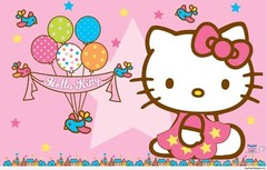 New Sanrio Hello Kitty Birthday Party Supplies Tableware & Decorations