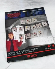 Amscan Stranger Things Customizable Banner Kit | 1 Pack