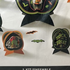 Disney Villains Table Decoration Centerpiece Kit 31 Pieces Halloween Ursula NEW