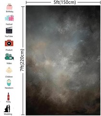 5x7ft Fabric Abstract Backdrop for Photography Vintage Portrait Old Master