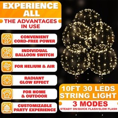13ft 40LED Ribbon Fairy String Lights for Christmas Tree Party Home Decoration