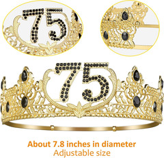 75Th Birthday Gifts for Men, 75Th Birthday Decorations for Men, Party Decor Supp