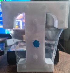 3d LED Multicoloured Letter B, T or W/M. £3 Per Letter.