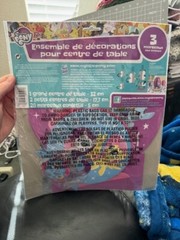 My Little Pony 23 Piece Table Decorating Kit Party Supply New!!!