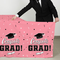 Graduation Tablecloths Graduation Party 2025 Table Decorations Waterproof Plasti