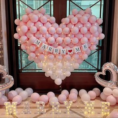 Pastel Pink Balloons 12 Inch 100 Pack light Pink Latex Balloons Baby Pink Par…