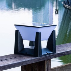 Energy Saving Outdoor Solar Base Light LED Warm White for Patios Decks