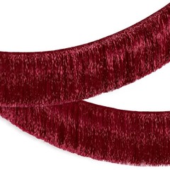 , Burgundy Fringe Banner – 4 ft | Bachelorette Decorations, Cute Birthday Pho…