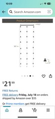 You Have Space WAJER Picture Hanging Kit with 24 Magnetic Clips for Pictures.