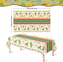 Cinco De Mayo Decorations – Fiesta Mexican Party Tablecloth | Cinco De Mayo Tabl