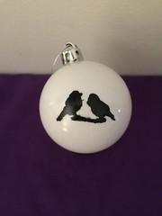 Painted Christmas Baubles – Christmas Decorations