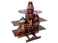 Haunted House Cupcake Stand Halloween Party Supplies Lot (Pack of 2) Cookies New