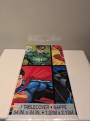 Unique WB DC Comics Justice League Plastic Printed All Over Table Cover