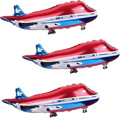 31inch Large Airplane Blue Party Decoration Airplane Balloon Birthday Party Supp