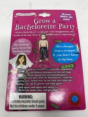 Adult Party Decor Grow A Man Bachelorette Bachelor Birthday Grows 600%- FUNNY!