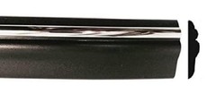 Automotive Authority Black Chrome Side Body Trim Molding Half Roll – 12 ft