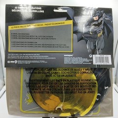 Batman Birthday Party Decorations Danglers Classic DC Comics Logo Pack of 12 NEW