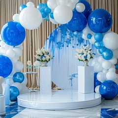 135pcs White Balloons Different Sizes 18 12 10 5 Inch for Garland Arch, Latex…