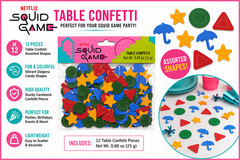 Netflix Squid Game Table Confetti Party Decorations 25g Dalgona Shapes NEW