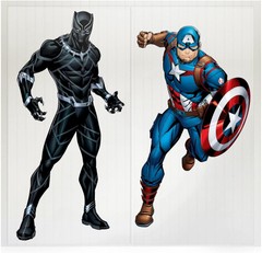 Marvel Avengers Powers Unite Superhero Birthday Party Scene Setters Decoration