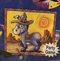 Kids Birthday Party Kit ~ 5 ft & 12 ft Banners, Pin Tail on Donkey Game (9 Pcs)