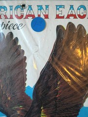NOS Sealed 1970s Beistle American Eagle Patriotic Centerpiece Shippensburg PA US