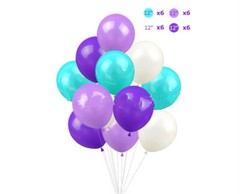 Purple Birthday Party Decorations for Birthday Wedding Party Supplies Decoration