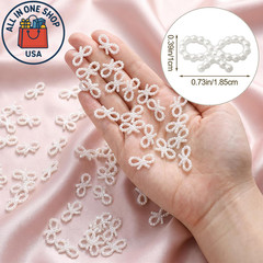 Pearl Table Decor for Weddings, Parties, and Crafts – Faux Bead Charms 400 Pcs