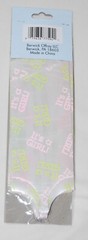 New Lot of 3 Offray The Perfect Bow Pink and Green Baby Girl 8 inch Bows