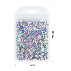 2000 PCS Star Confetti Happy Birthday Theme Table Centerpiece Silver Decor DIY