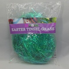 Easter Green Tinsel Grass 1.75 oz