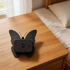 IP65 Waterproof Solar Wall Light Butterfly Design for Bedroom and Outdoor Use