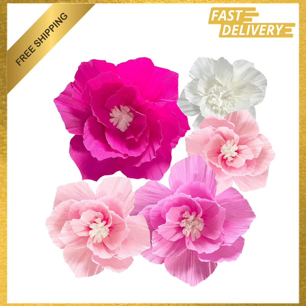 Party Tissue Pom Poms