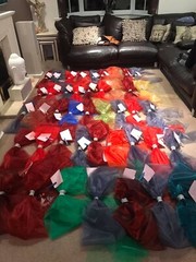 christmas door bows, Various Colours, Designs, Full Door Wrap