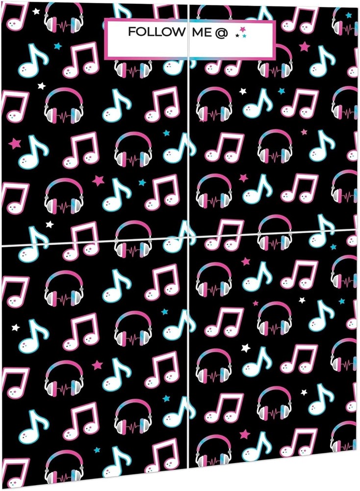 Internet Famous Music Dance Birthday Party Scene Setters Wall Decorating Kit