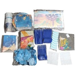 SHARK Octopus Theme B Day party Supplies 20 Gust Plate Cups Napkins etc 215 Pec