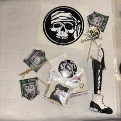 Pirate Party Decorations Mixed Bag Napkins Stickers Pirate Hats Patch