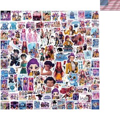 400Pcs Demon Hunters Kawaii Sticker Pack – Vibrant Aesthetic Decals for Fans