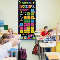 Elements of A Successful Student Classroom Door Cover Welcome Back to Door Ba…