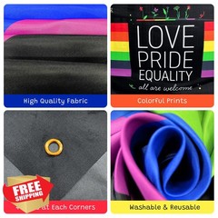 KatchOn XtraLarge Pride Banner Rainbow