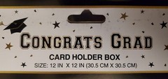 Graduation Card Box Graduation Card Holder Box With Tassel – Congrats Grad