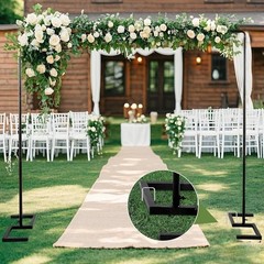 Adjustable Heavy Duty Metal Arch Backdrop Stand Balloon Kit Weddings Parties New