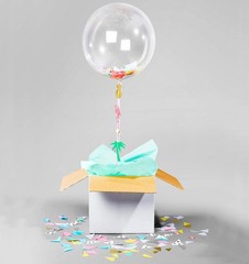 36 Clear Bobo Balloons – 12 Pack Large Transparent Bubble Balloons for Events