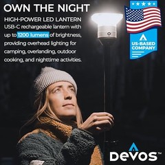 Outdoor – High-Performance LED Tripod Lantern with Adjustable LightRanger 1200