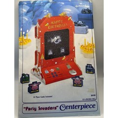 Hallmark Party Invaders Centerpiece Lot of 5 New In Package Deadstock 1982