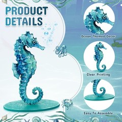 6 Sets Ocean Wooden Table Signs Beach Centerpiece Summer Under The Sea Decor …